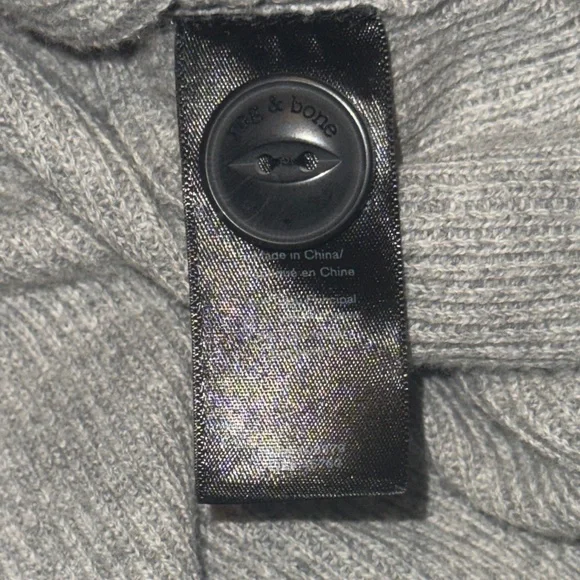 rag & bone Light Gray Women's Cardigan - Picture 5 of 7
